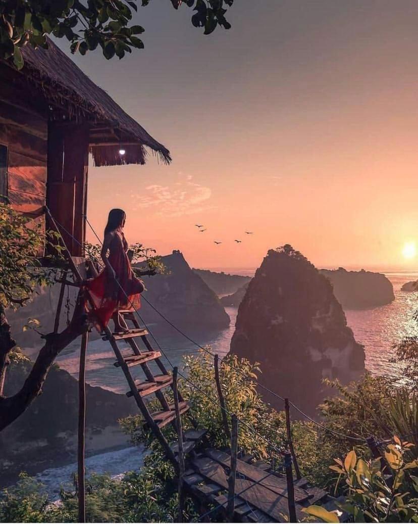 Penida Cottages At Diamond Beach Hills Polilit エクステリア 写真